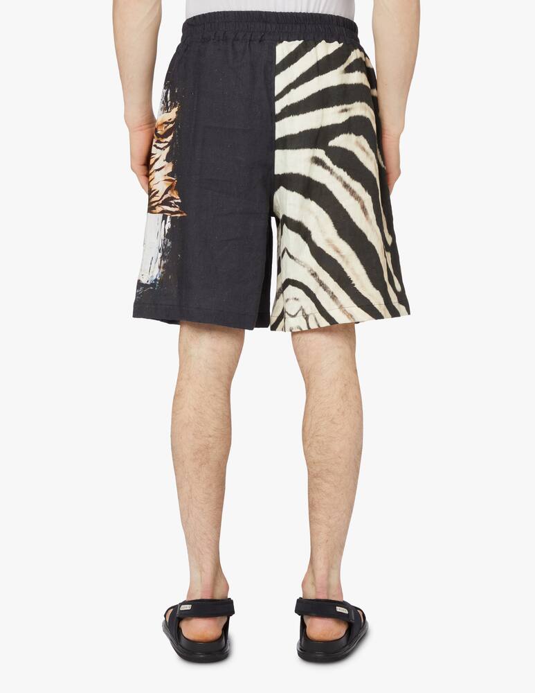 rinascente Roberto Cavalli Shorts with elasticated belt a - multi