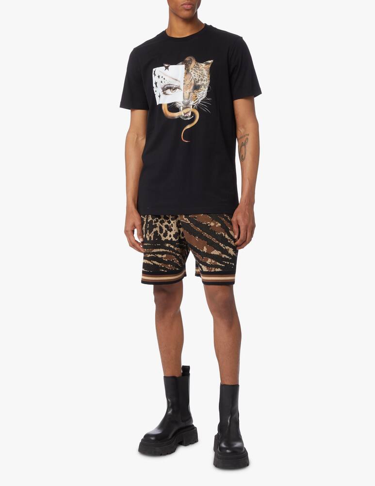 rinascente Roberto Cavalli Maglietta slim fit manica corta - nero