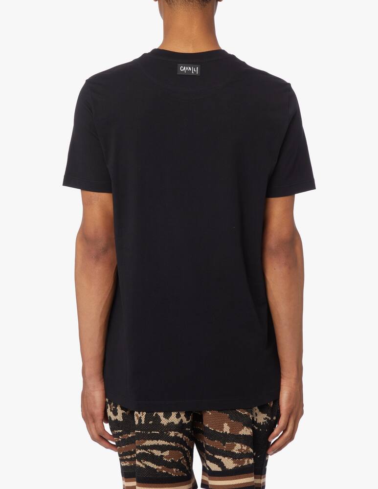 rinascente Roberto Cavalli Maglietta slim fit manica corta - nero