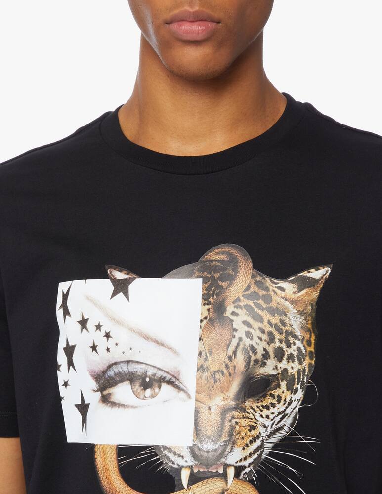 rinascente Roberto Cavalli Maglietta slim fit manica corta - nero