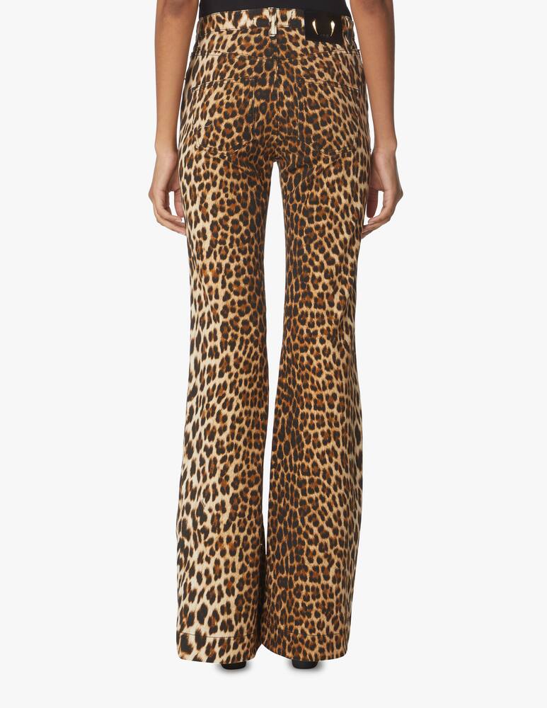 rinascente Roberto Cavalli Jeans a zampa e vita alta Macu - marrone