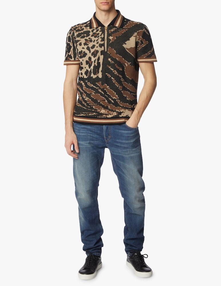 rinascente Roberto Cavalli Cotton polo shirt - multi