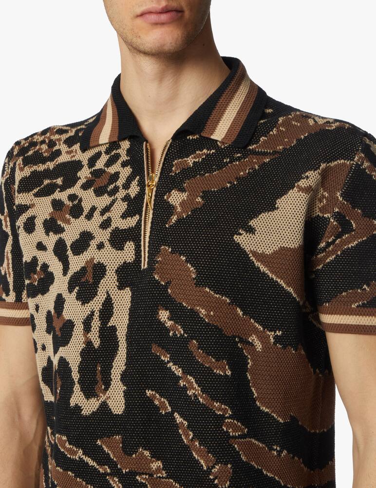 rinascente Roberto Cavalli Cotton polo shirt - multi
