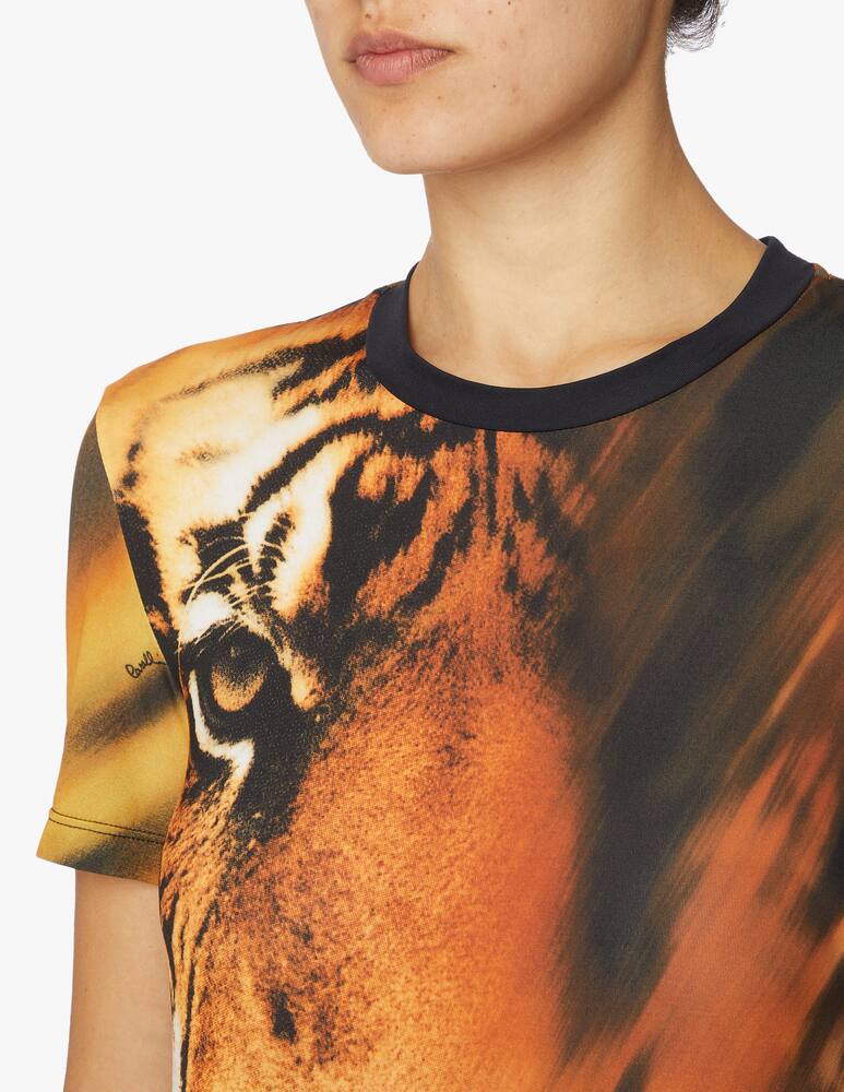rinascente Roberto Cavalli Tigre slim-fit t-shirt - multi