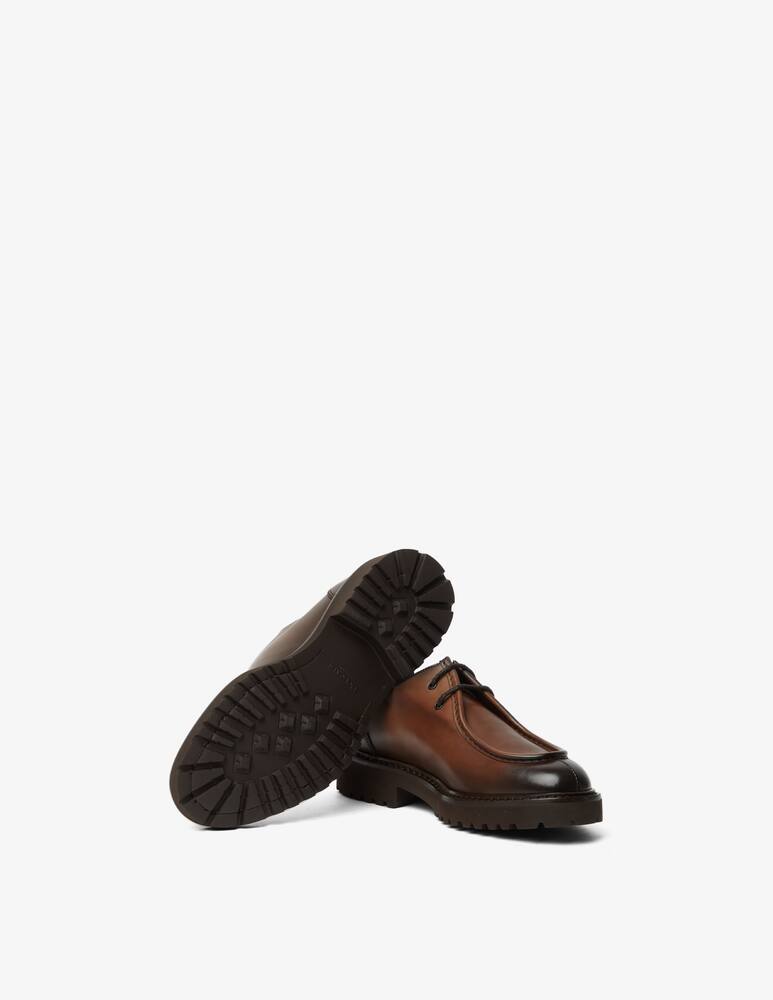 rinascente Doucal's Scarpa bordata deco wood