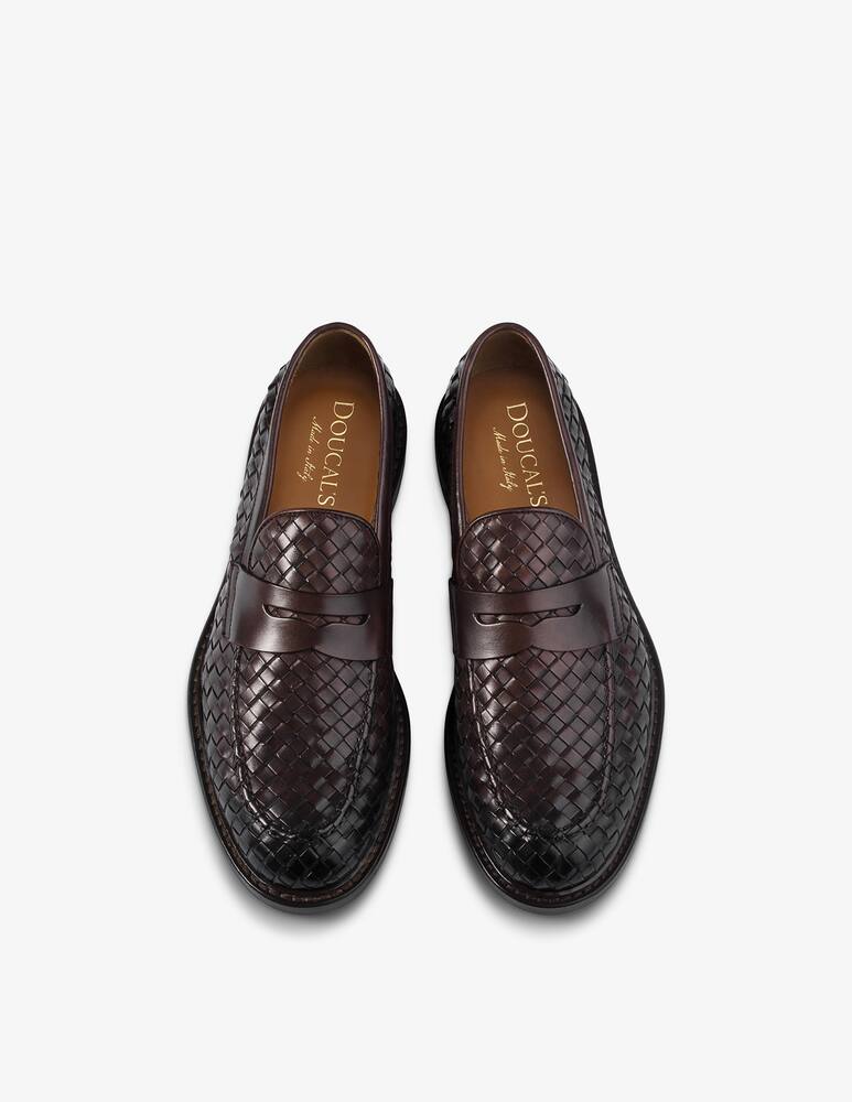 rinascente Doucal's Adler intreccio loafers