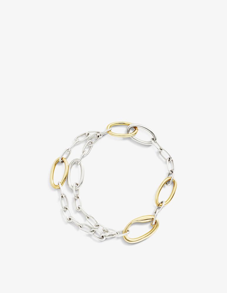 DoDo Bracciale Essentials argento & argento dorato - immagine 1 DoDo Bracciale Essentials argento & argento dorato - immagine 1