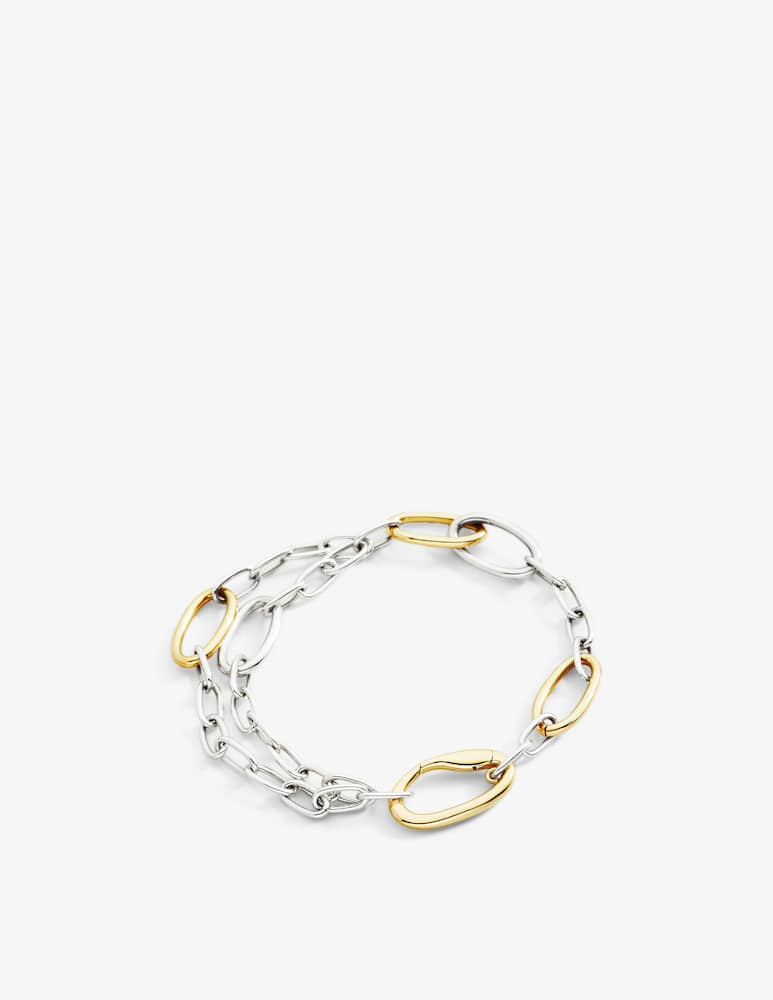 DoDo Bracciale Essentials argento & argento dorato - immagine 2 DoDo Bracciale Essentials argento & argento dorato - immagine 2