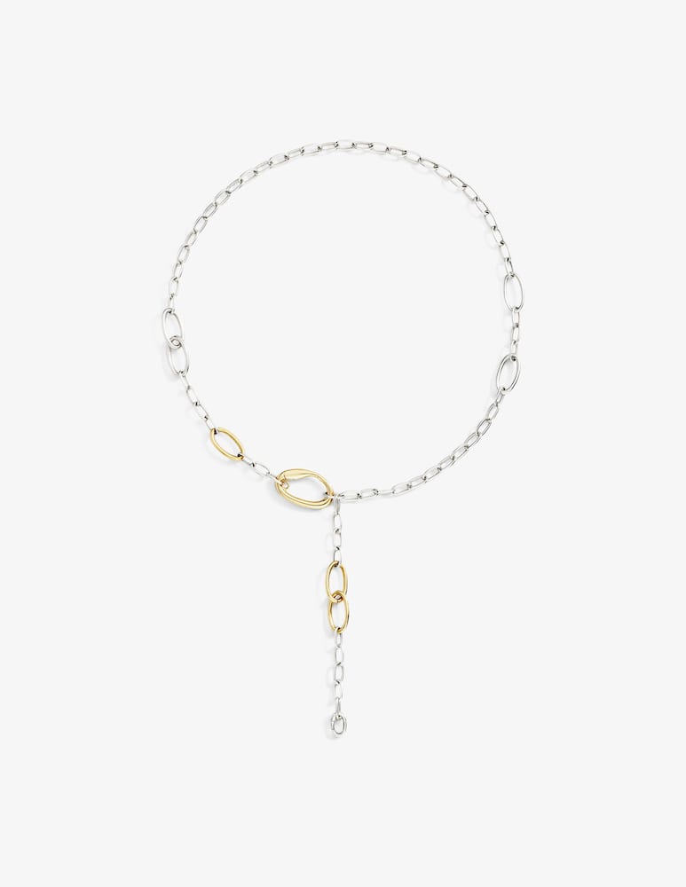 DoDo Collana Essentials argento & argento dorato - immagine 3 DoDo Collana Essentials argento & argento dorato - immagine 3