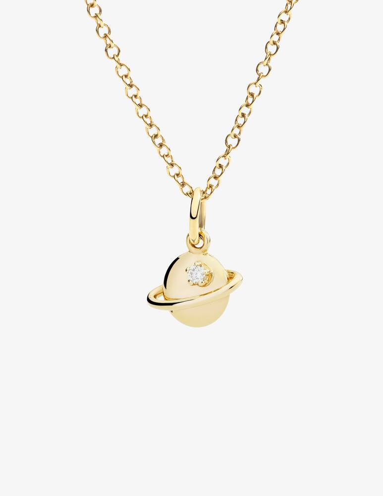 rinascente DoDo Ciondolo Pianeta oro giallo & diamante bianco