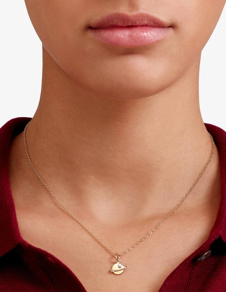 rinascente DoDo Ciondolo Pianeta oro giallo & diamante bianco