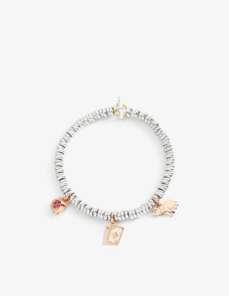 rinascente DoDo Bracciale rondelle argento