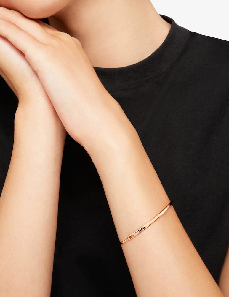 DoDo Bracciale bangle Essentials oro rosa - immagine 4 DoDo Bracciale bangle Essentials oro rosa - immagine 4