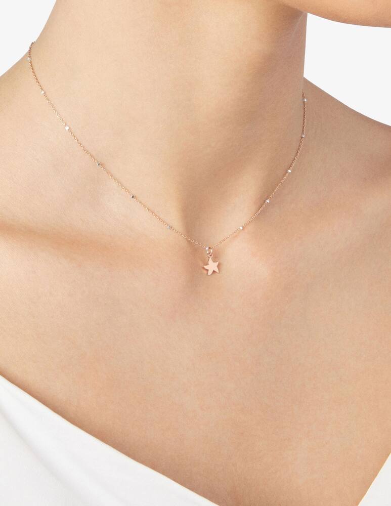 rinascente DoDo Necklace Mini Star rose gold