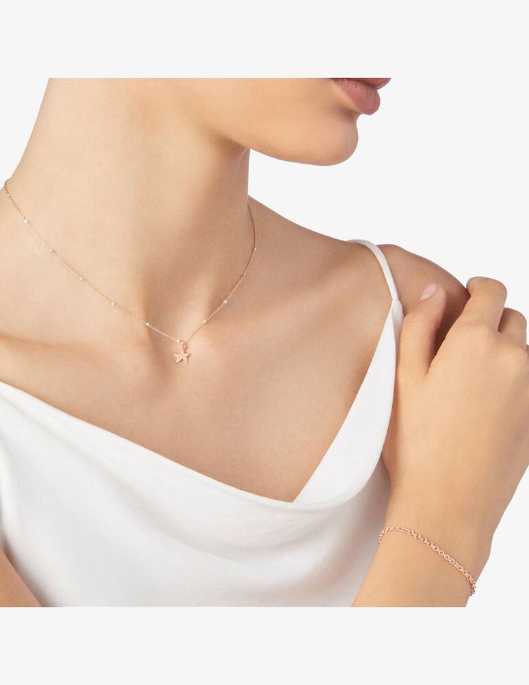 rinascente DoDo Necklace Mini Star rose gold