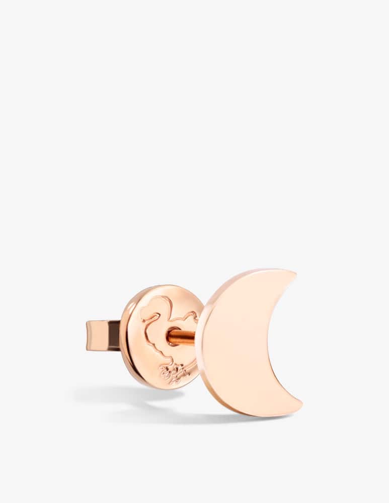 DoDo Orecchino Luna oro rosa - immagine 1