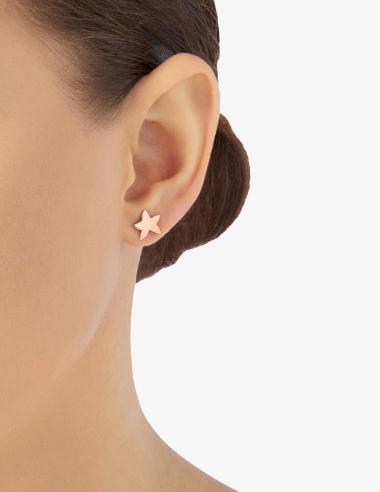 rinascente DoDo Orecchino singolo stellina oro rosa