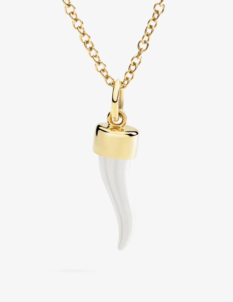 rinascente DoDo Ciondolo Corno oro giallo & argento