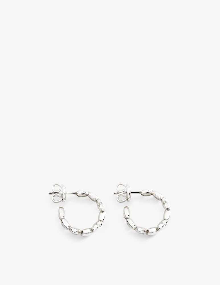 DoDo Orecchini hoop cuore argento - immagine 2 DoDo Orecchini hoop cuore argento - immagine 2