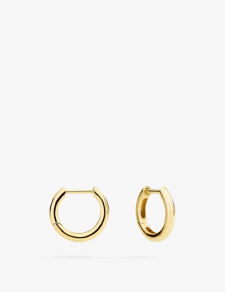 rinascente DoDo Orecchini Essentials mini hoop in oro giallo 9K