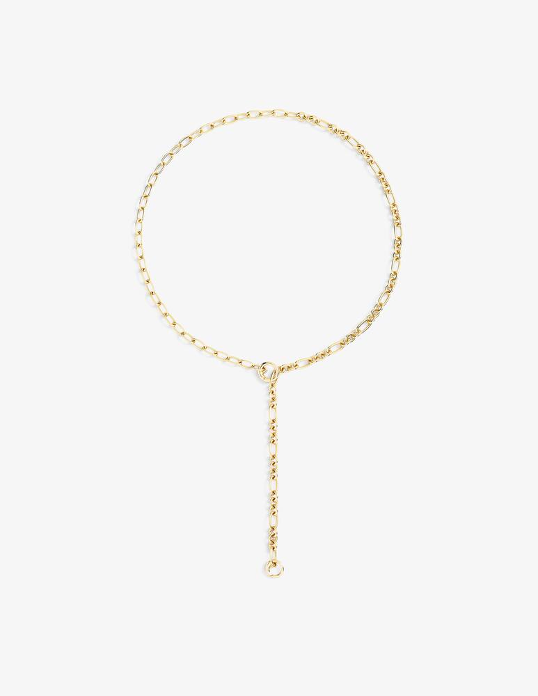 rinascente DoDo Sterling silver 18k yellow gold plating essentials necklace