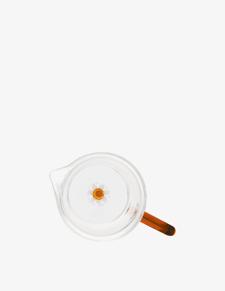 rinascente Zafferano Teca Spring Caraffa Fiore Bianco-Ambra