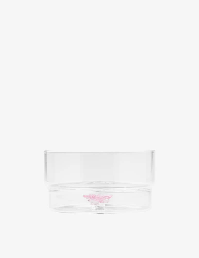 rinascente Zafferano Teca Frutta Bowl Farfalla Rosa