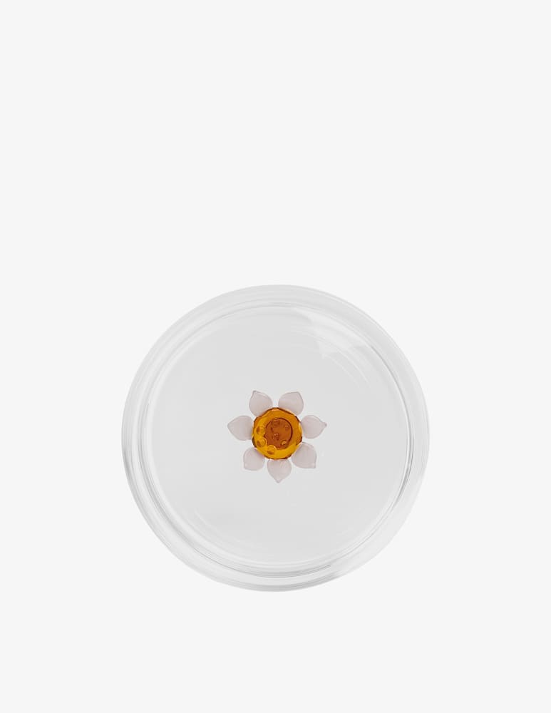 rinascente Zafferano Teca Frutta Bowl Fiore Bianco-Ambra