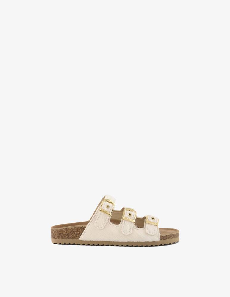 Colors Of California Flat triple strap sandals - picture 2 Colors Of California Flat triple strap sandals - picture 2