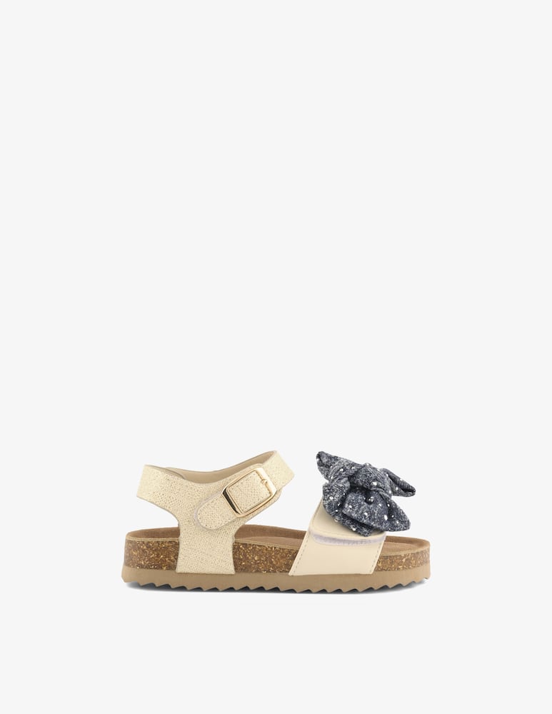 Colors Of California Sandalo con fiocco in jeans - immagine 1
