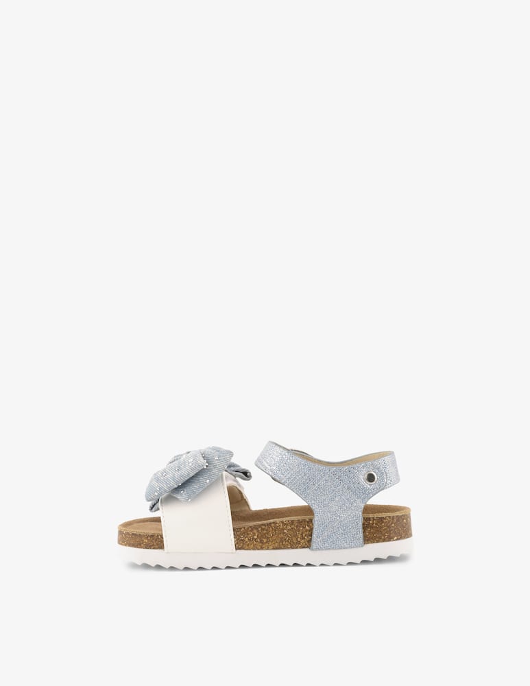 rinascente Colors Of California Sandalo con fiocco in jeans