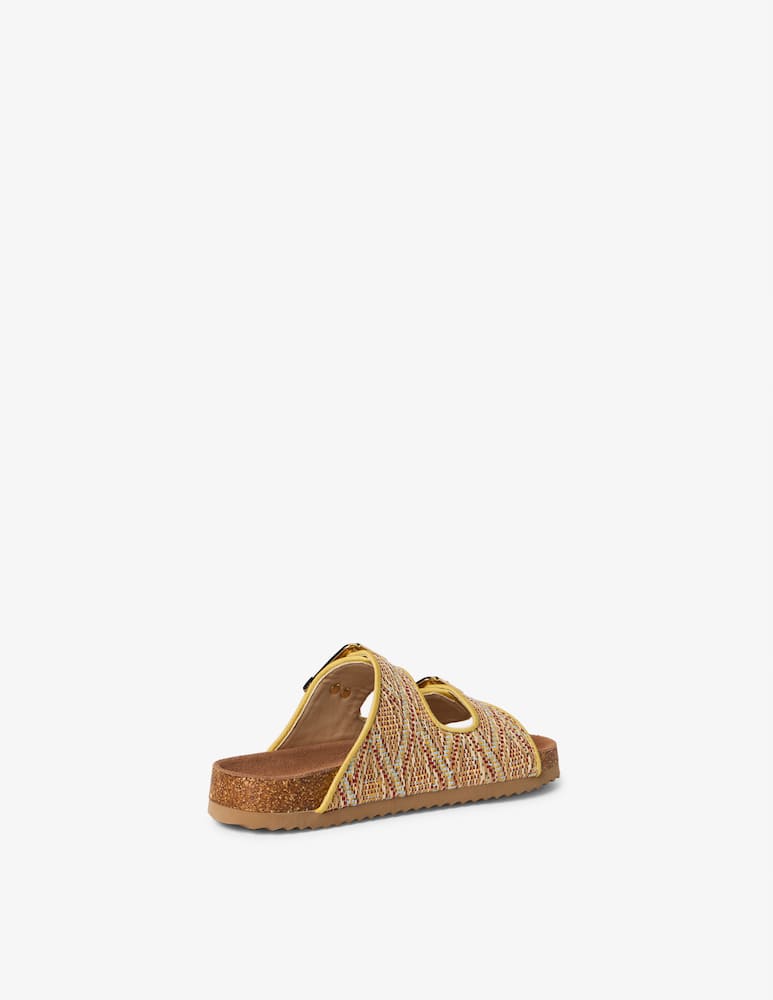 Colors Of California Raffia double strap sandals - picture 9 Colors Of California Raffia double strap sandals - picture 9