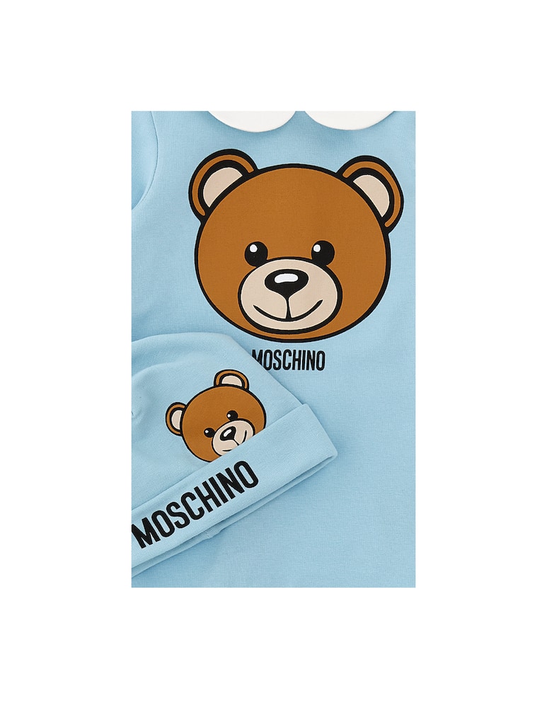 rinascente Moschino Baby set with bodysuit and hat