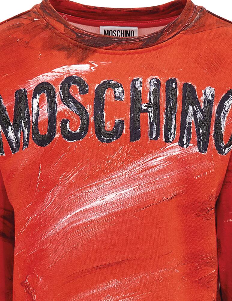 rinascente Moschino Maglione girocollo manica lunga in cotone