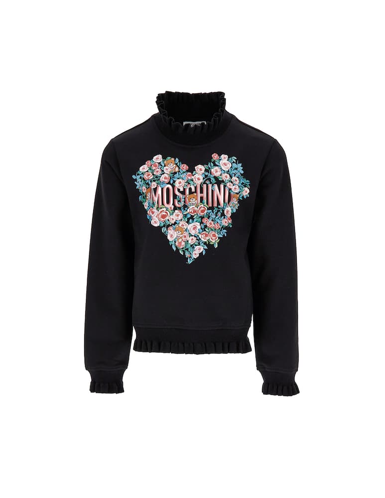 rinascente Moschino Felpa girocollo in cotone