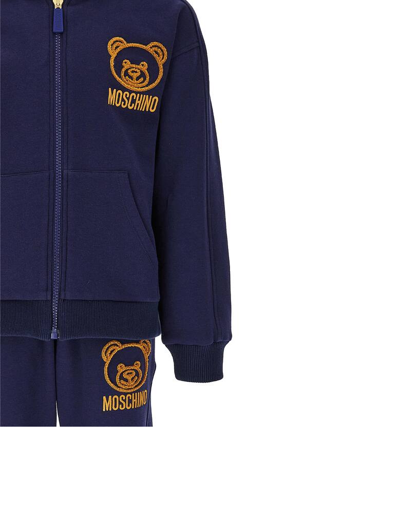 rinascente Moschino Completo felpa con zip e pantalone