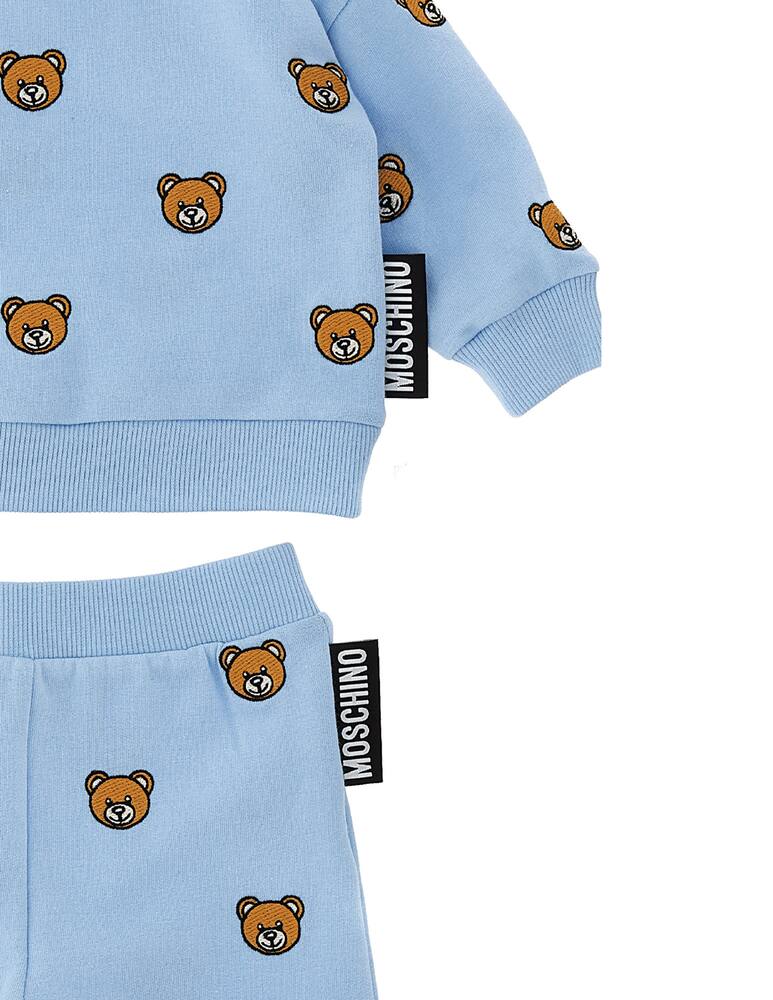 rinascente Moschino Maglietta girocollo manica lunga in cotone