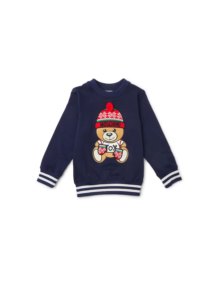 rinascente Moschino Maglione girocollo manica lunga in cotone