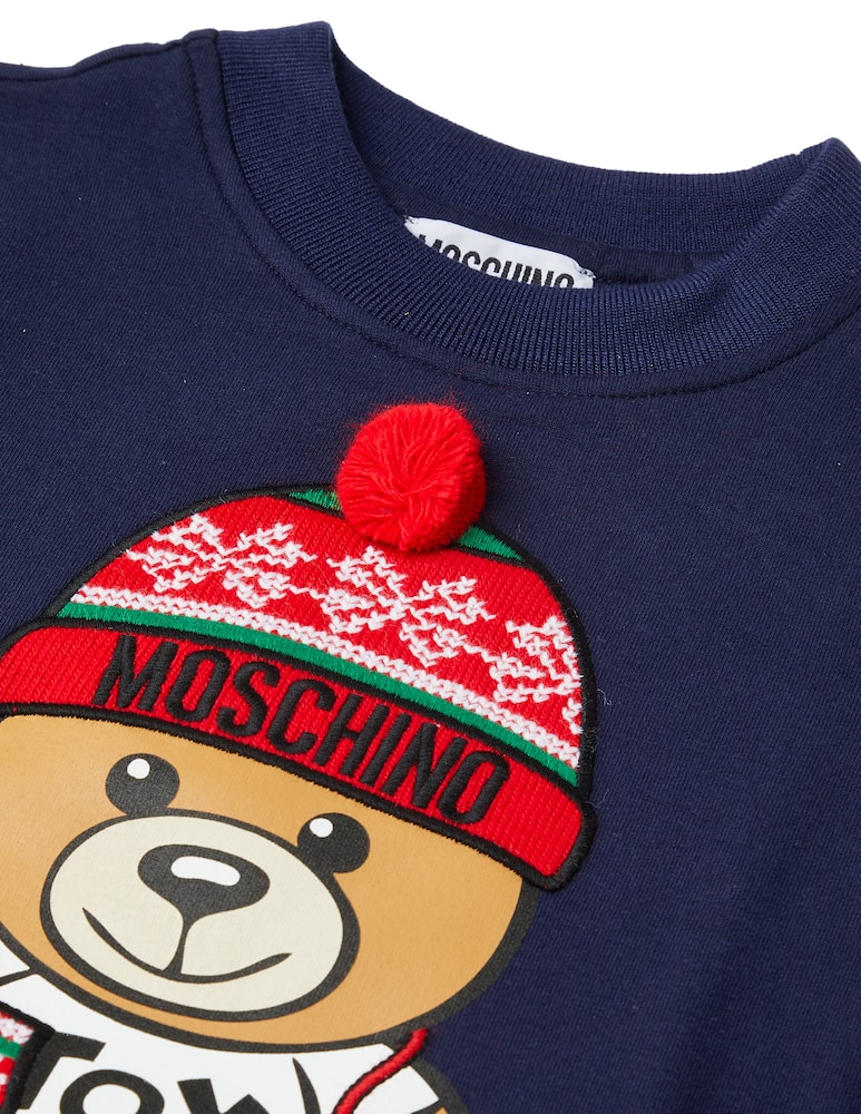 rinascente Moschino Maglione girocollo manica lunga in cotone