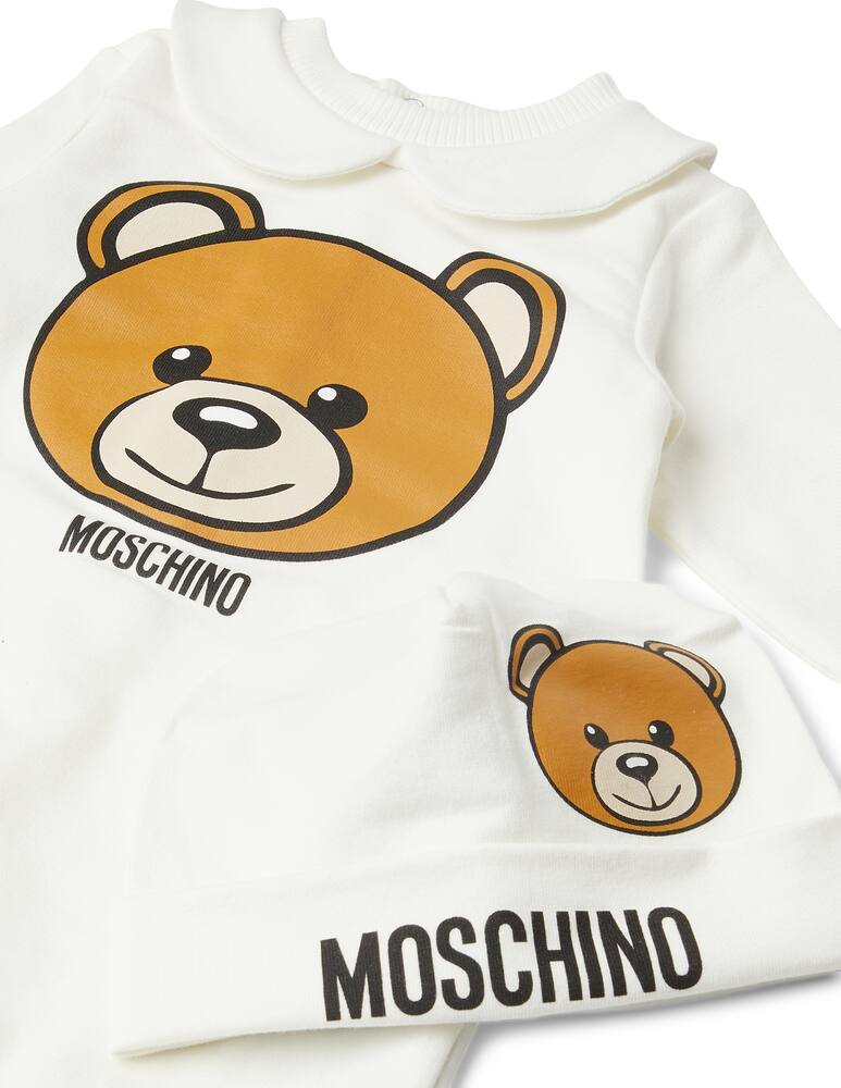rinascente Moschino Baby set with bodysuit and hat