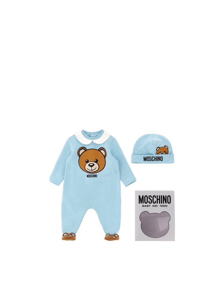rinascente Moschino Baby set with bodysuit and hat