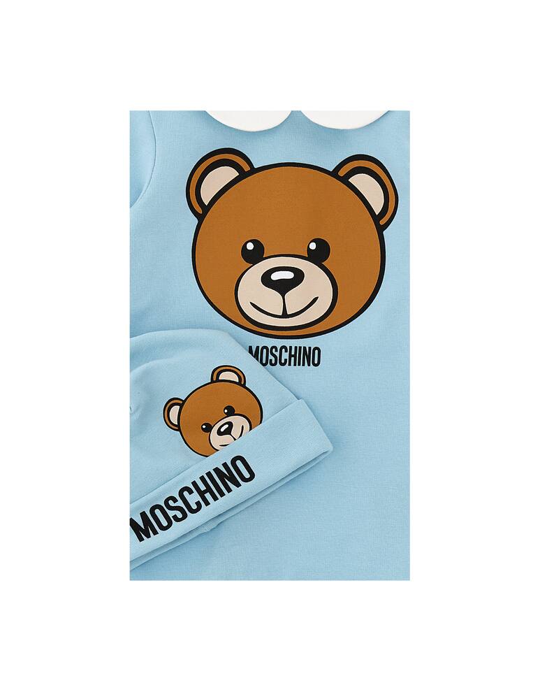 rinascente Moschino Baby set with bodysuit and hat