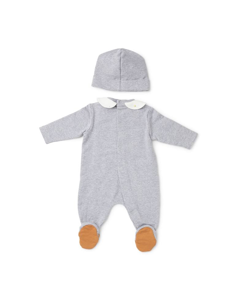 rinascente Moschino Baby set con tutina e berretto