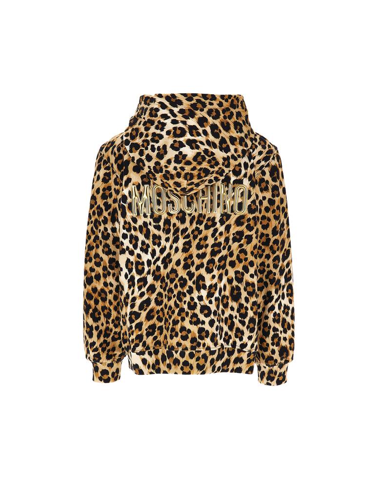 Moschino Felpa con cappuccio in cotone - immagine 3 Moschino Felpa con cappuccio in cotone - immagine 3