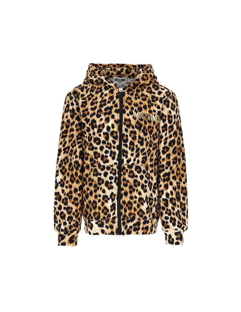 Moschino Felpa con cappuccio in cotone - immagine 4 Moschino Felpa con cappuccio in cotone - immagine 4