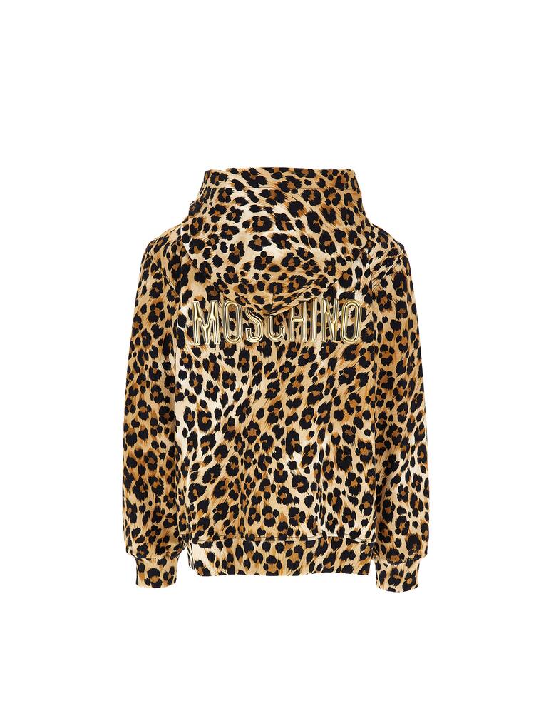 Moschino Felpa con cappuccio in cotone - immagine 5 Moschino Felpa con cappuccio in cotone - immagine 5