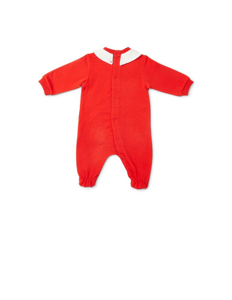 rinascente Moschino Baby set con tutina e bavaglino