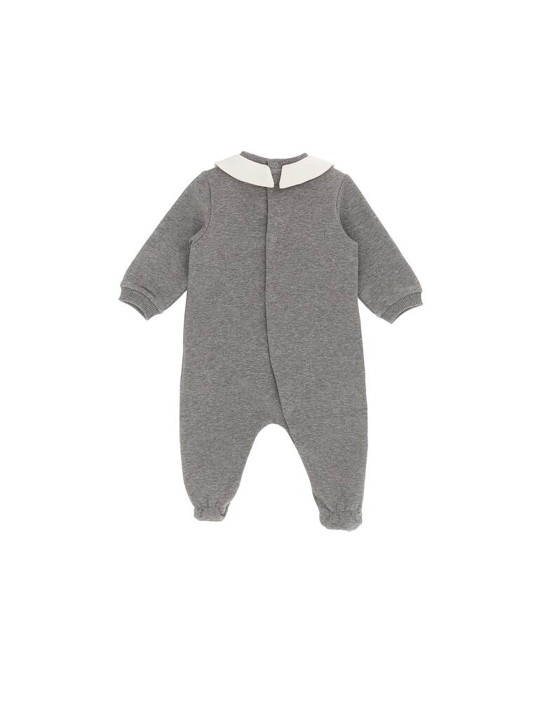 rinascente Moschino Baby set con tutina e bavaglino