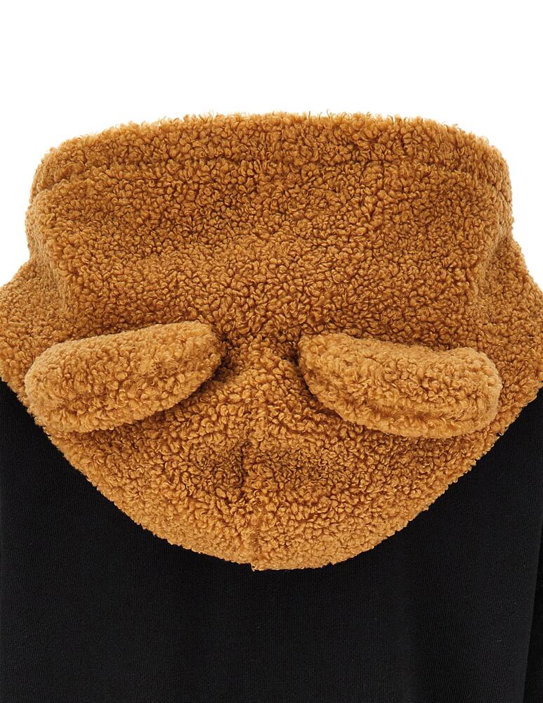 rinascente Moschino Felpa con cappuccio e zip 