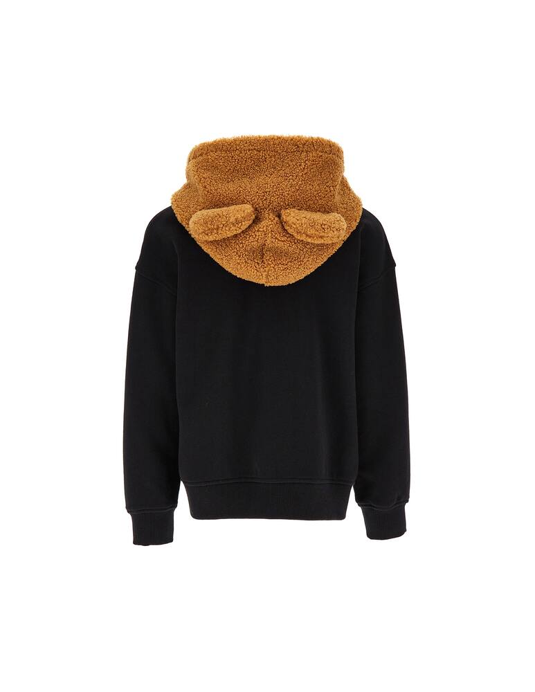 rinascente Moschino Felpa con cappuccio e zip 